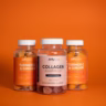 Collagen supplement bottle